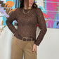 Blouse Estelle choco