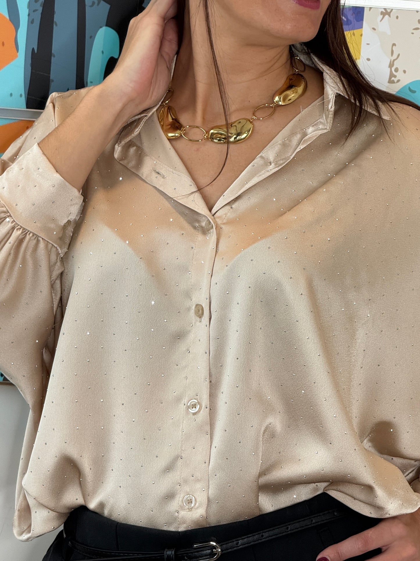 Chemisier Malo beige