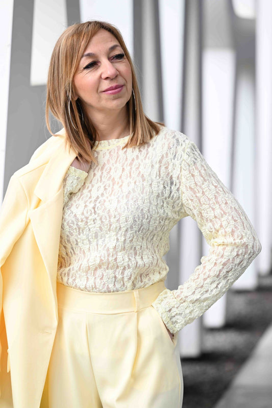 Blouse Estelle jaune