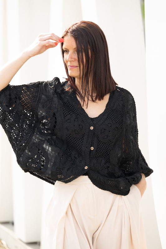 Gilet Elyas Noir