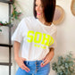 T-shirt LOGAN jaune