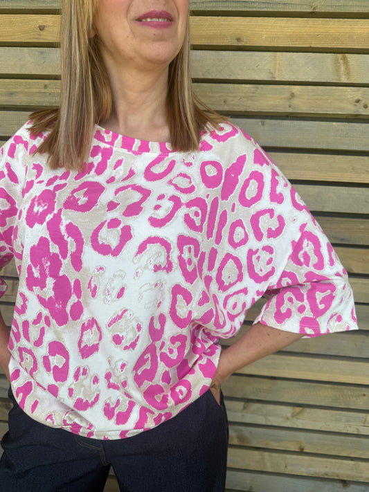 T-shirt Eliana fuchsia