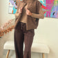 Pantalon Léna chocolat