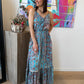Robe Alisa turquoise