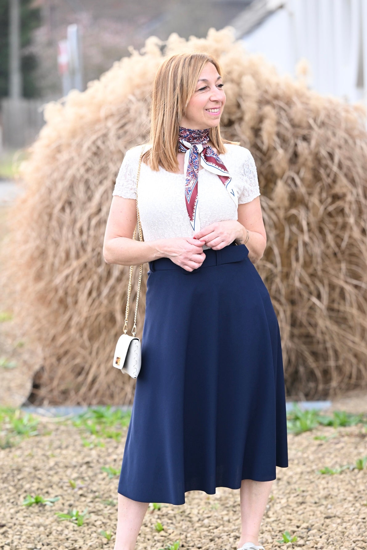 Jupe Even bleu marine