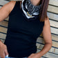 Foulard Maddy noir