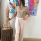 Pantalon Avery beige