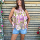 Blouse Eglantine rose