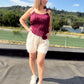 Top Alice Aubergine