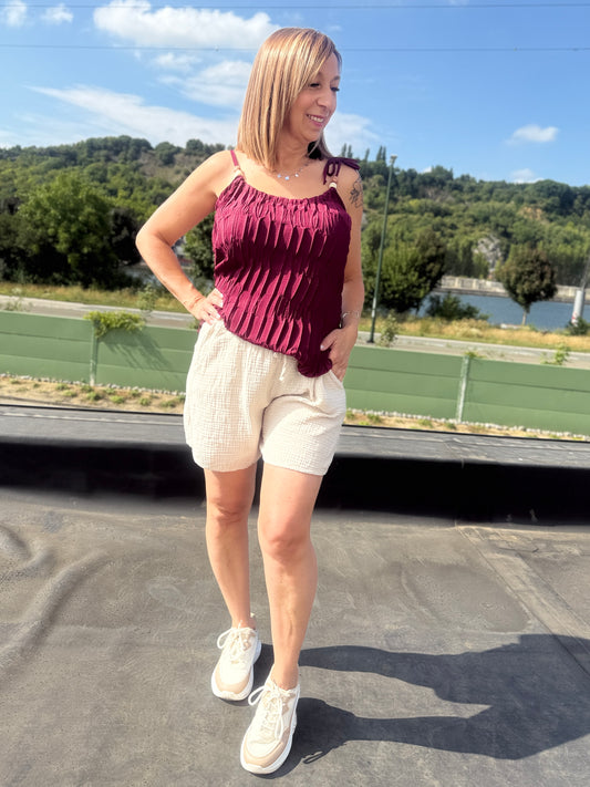 Top Alice Aubergine