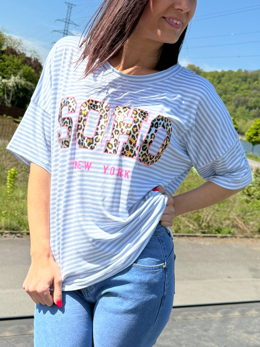 T-shirt Madie bleu ciel