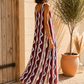 Robe Lourdès bordeaux