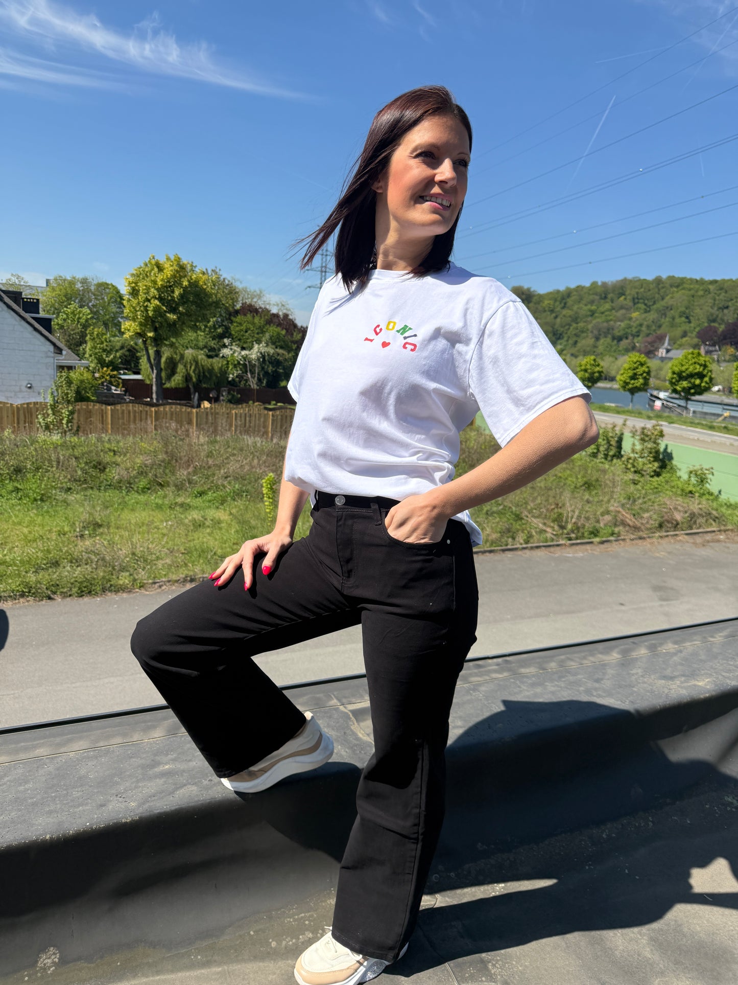 T-shirt Malika blanc