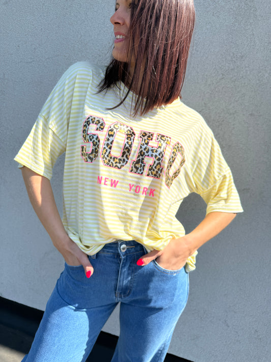 T-shirt Madie jaune
