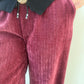 Pantalon Isaac bordeaux