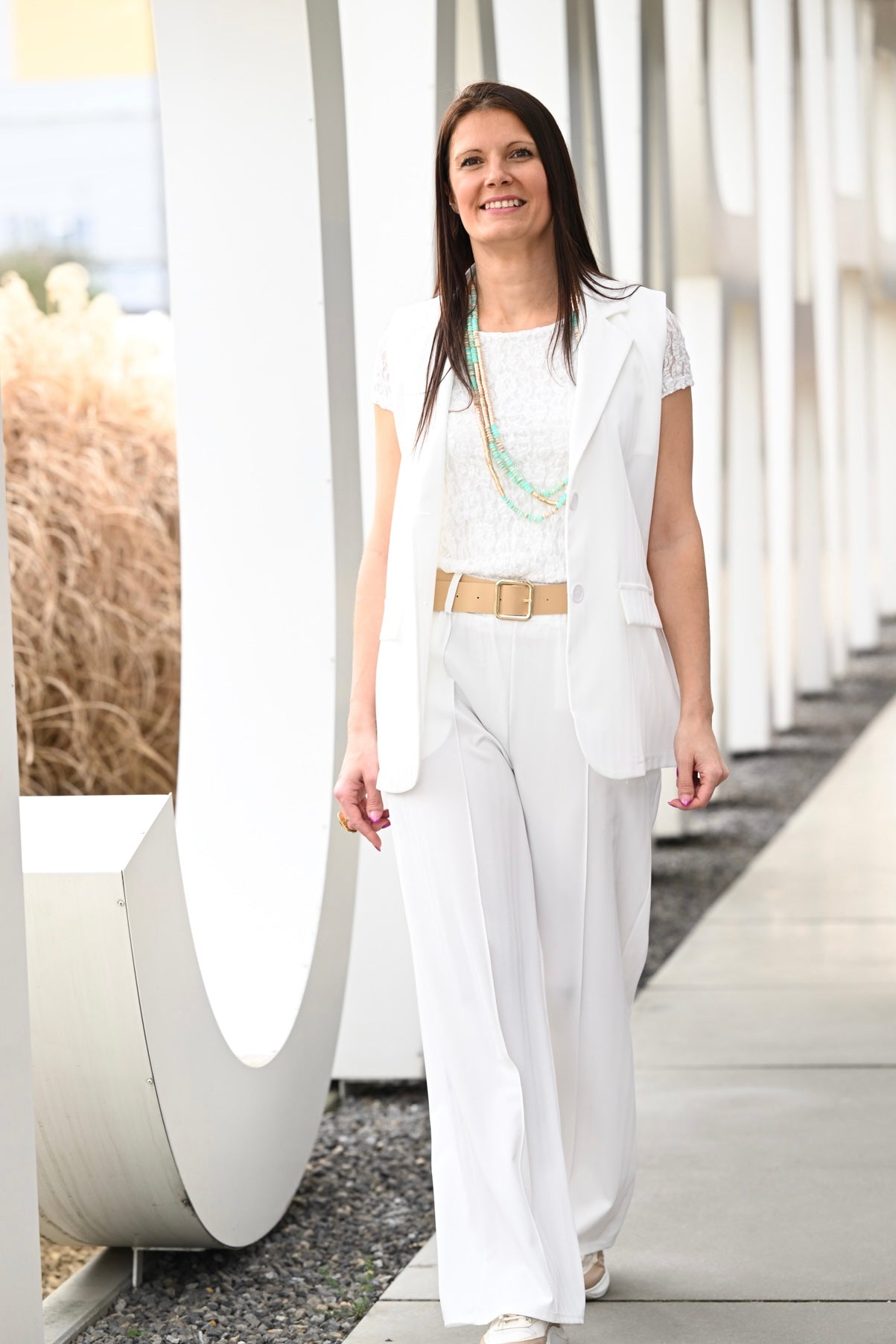 Blazer Ithaque blanc