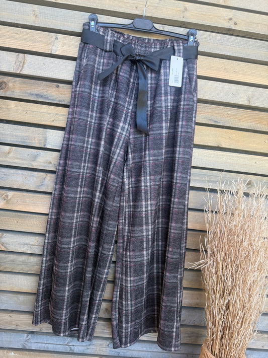 Pantalon Noah bordeaux