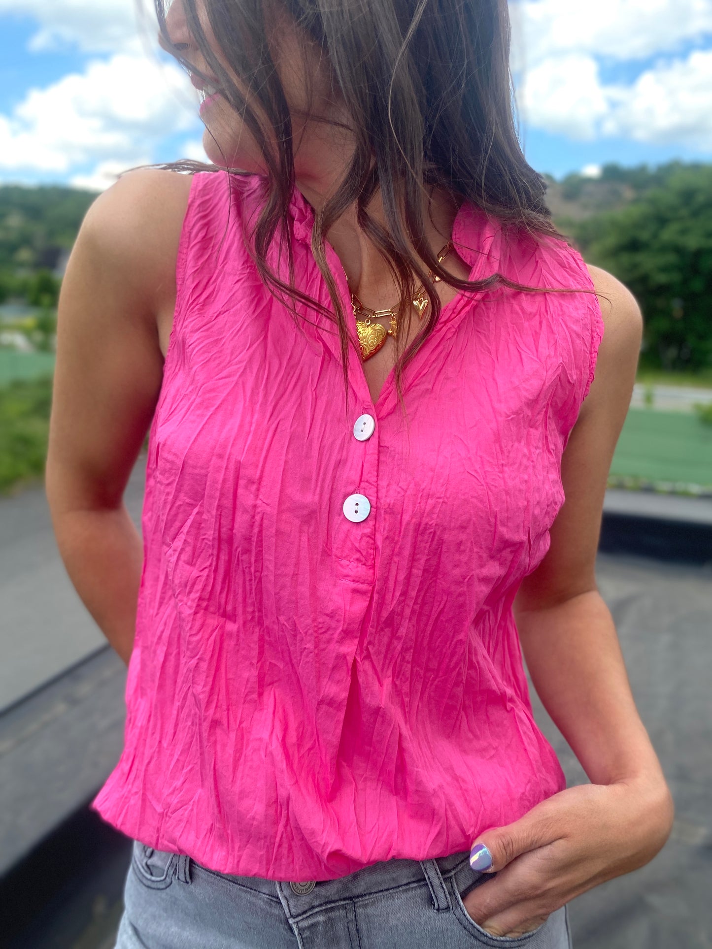 Blouse Savannah fuchsia