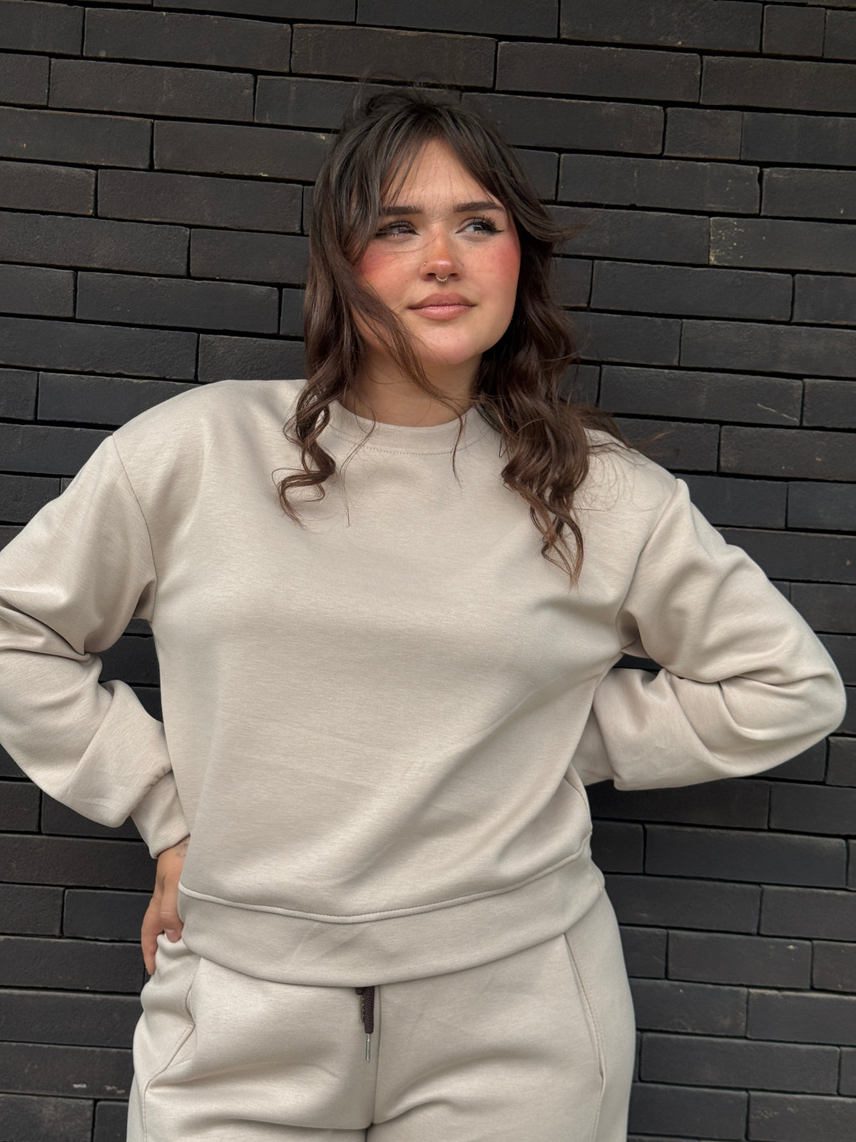 Sweat Brenda beige
