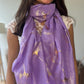 Foulard Laune mauve