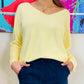 Pull Gabriella jaune clair