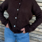 Gilet William chocolat