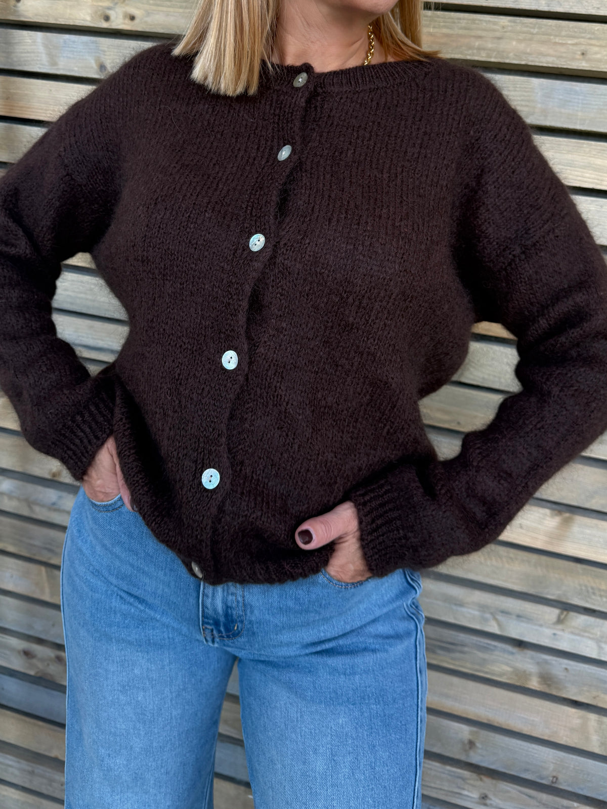 Gilet William chocolat