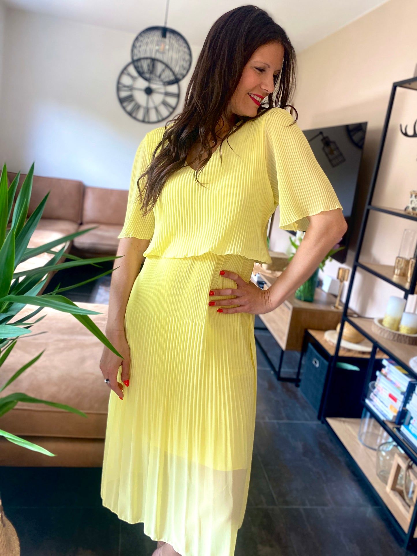 Robe Linda jaune
