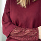 Blouse Estelle bordeaux