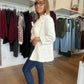 Blazer gilet Calie blanc cassé