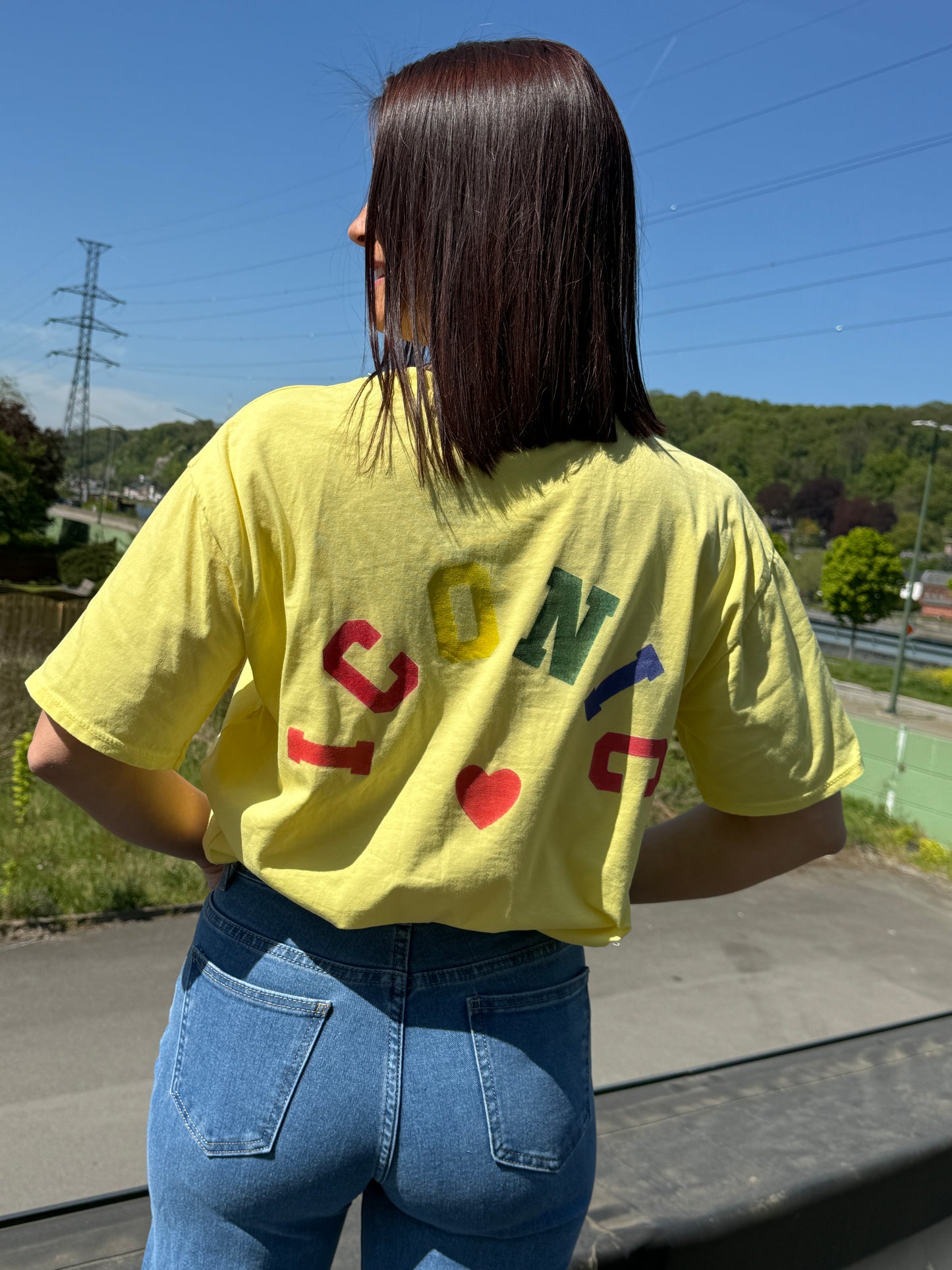 T-shirt Malika jaune