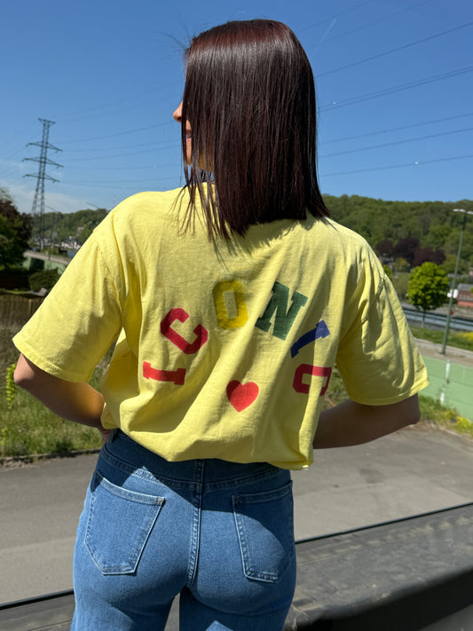 T-shirt Malika jaune