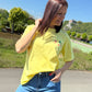 T-shirt Malika jaune