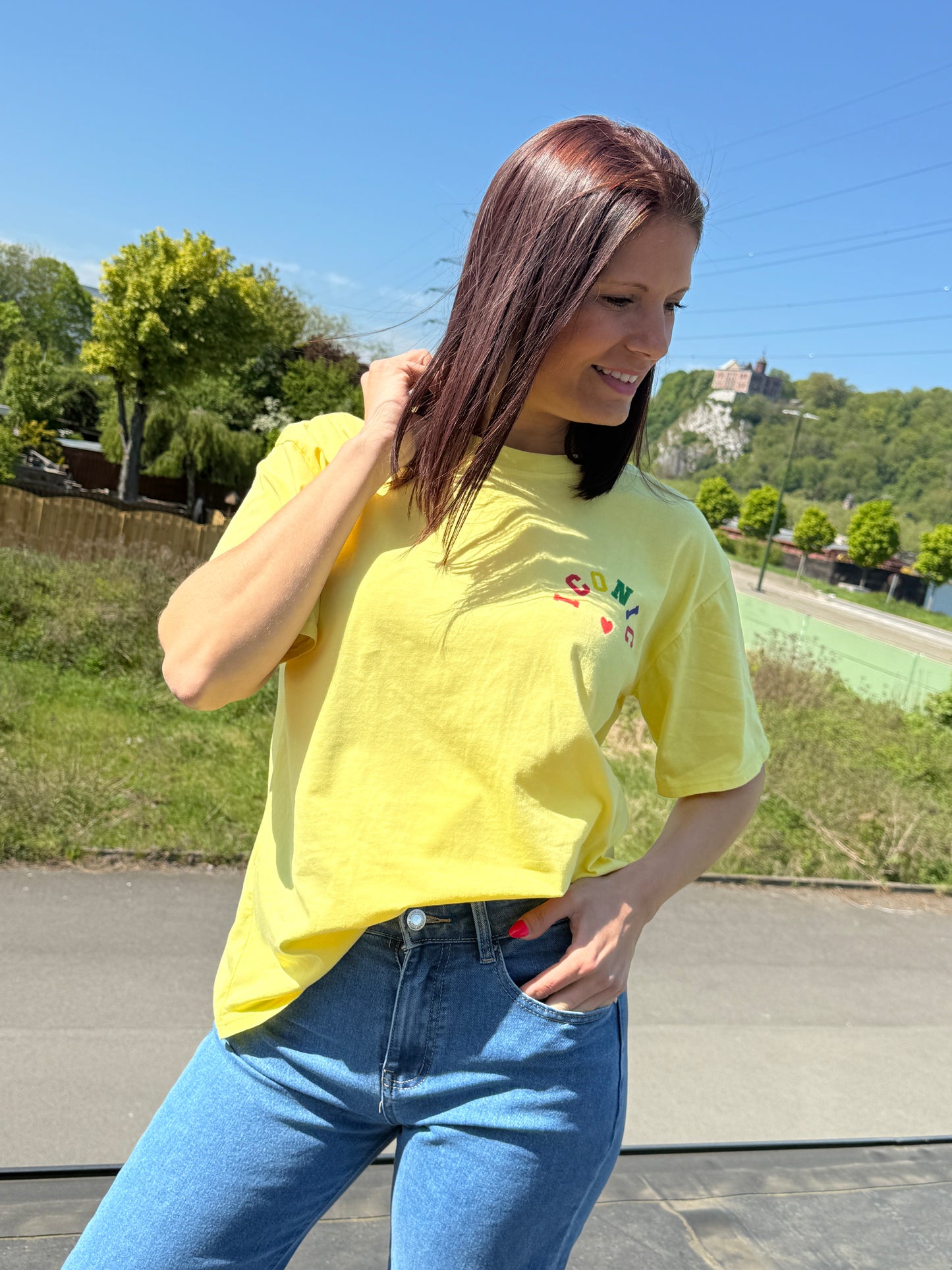 T-shirt Malika jaune