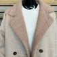 Manteau Filomene long beige