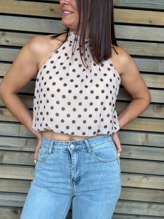 Top Valentin beige