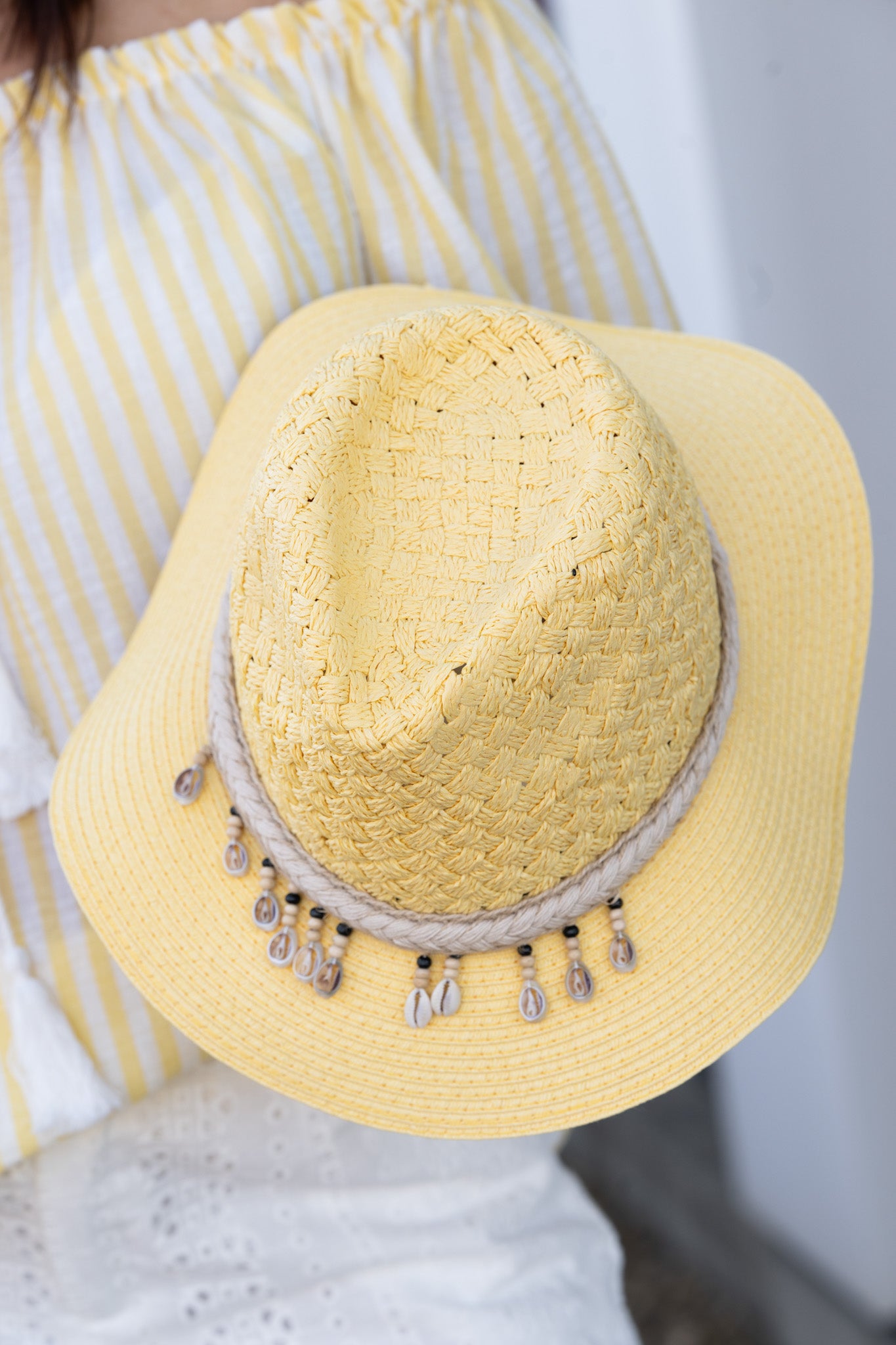 Chapeau Nadia jaune