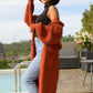 Gilet Lola rouille