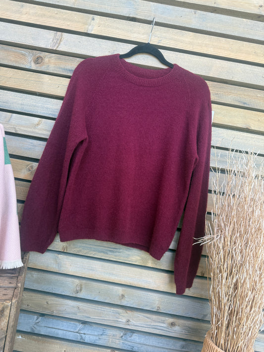 Pull Mira bordeaux