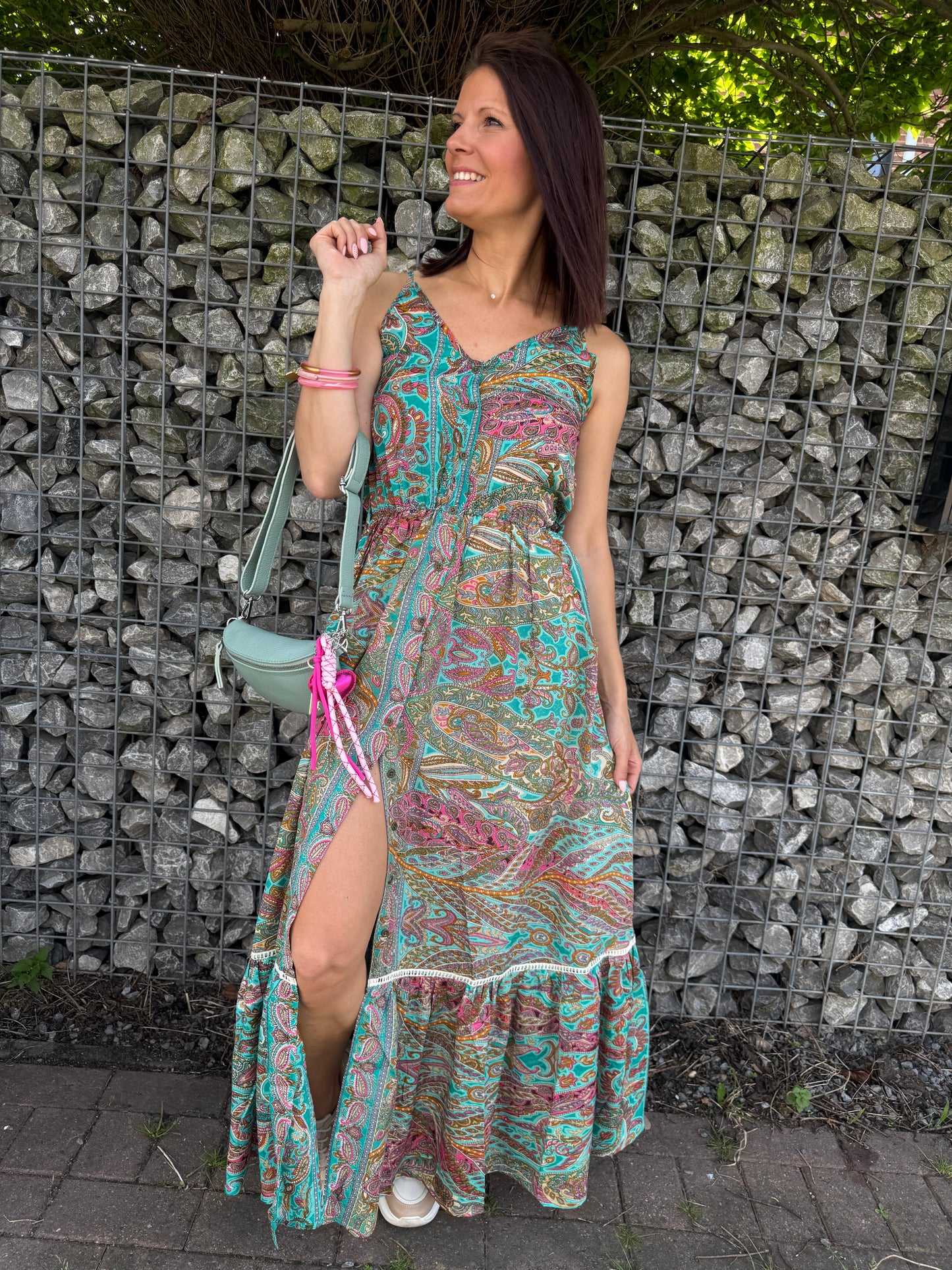 Robe Alisa vert