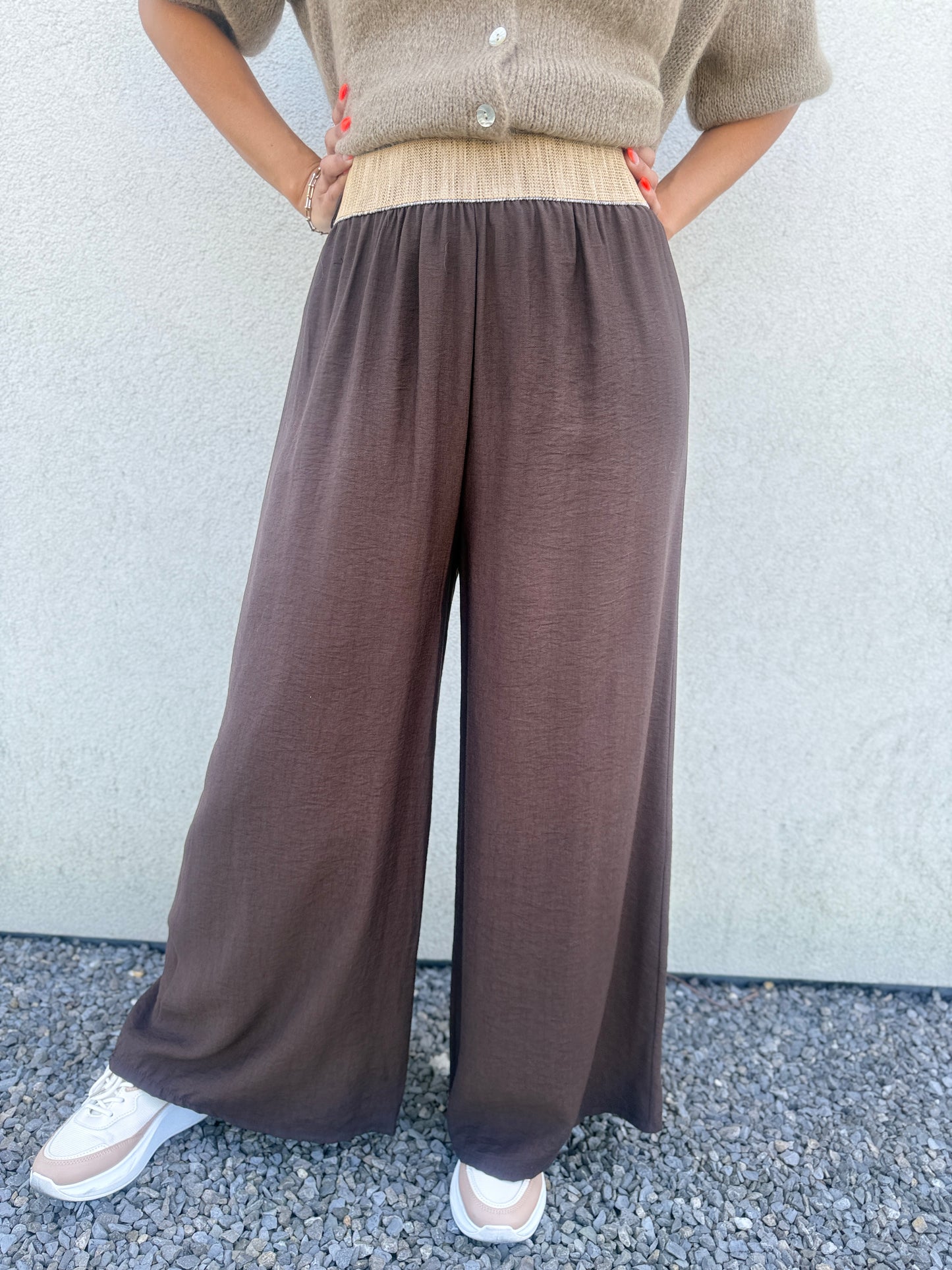 Pantalon Dune chocolat