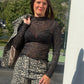 Blouse Léona noir