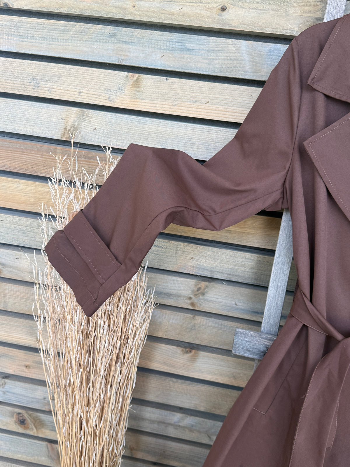 Trench Anaïs chocolat