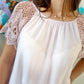 Blouse Alicia rose poudré