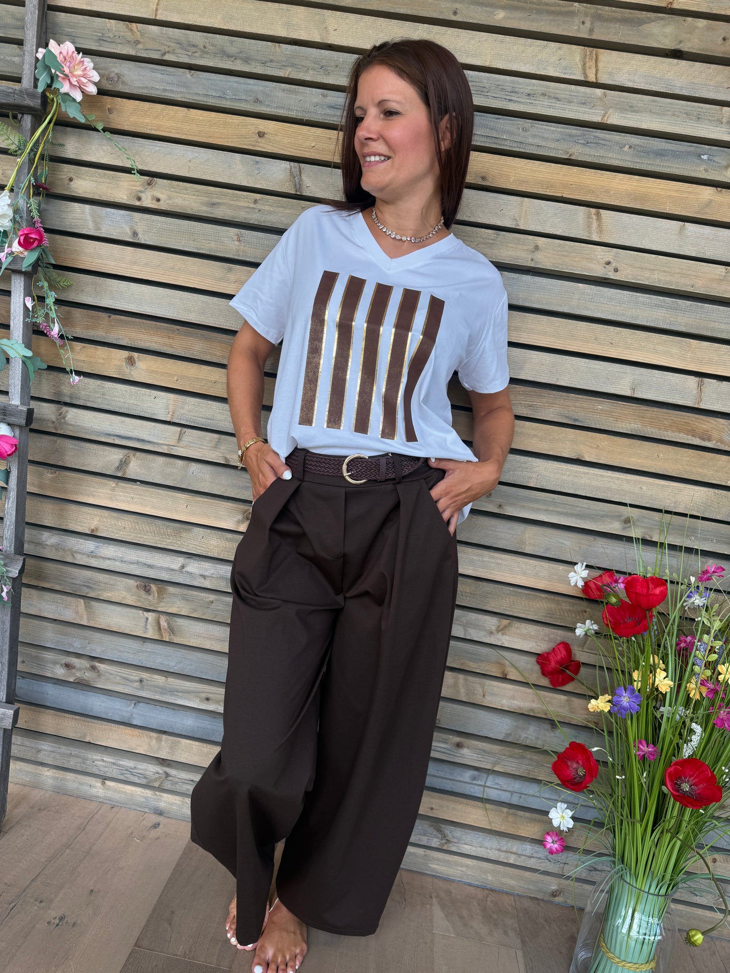 Pantalon Lola chocolat