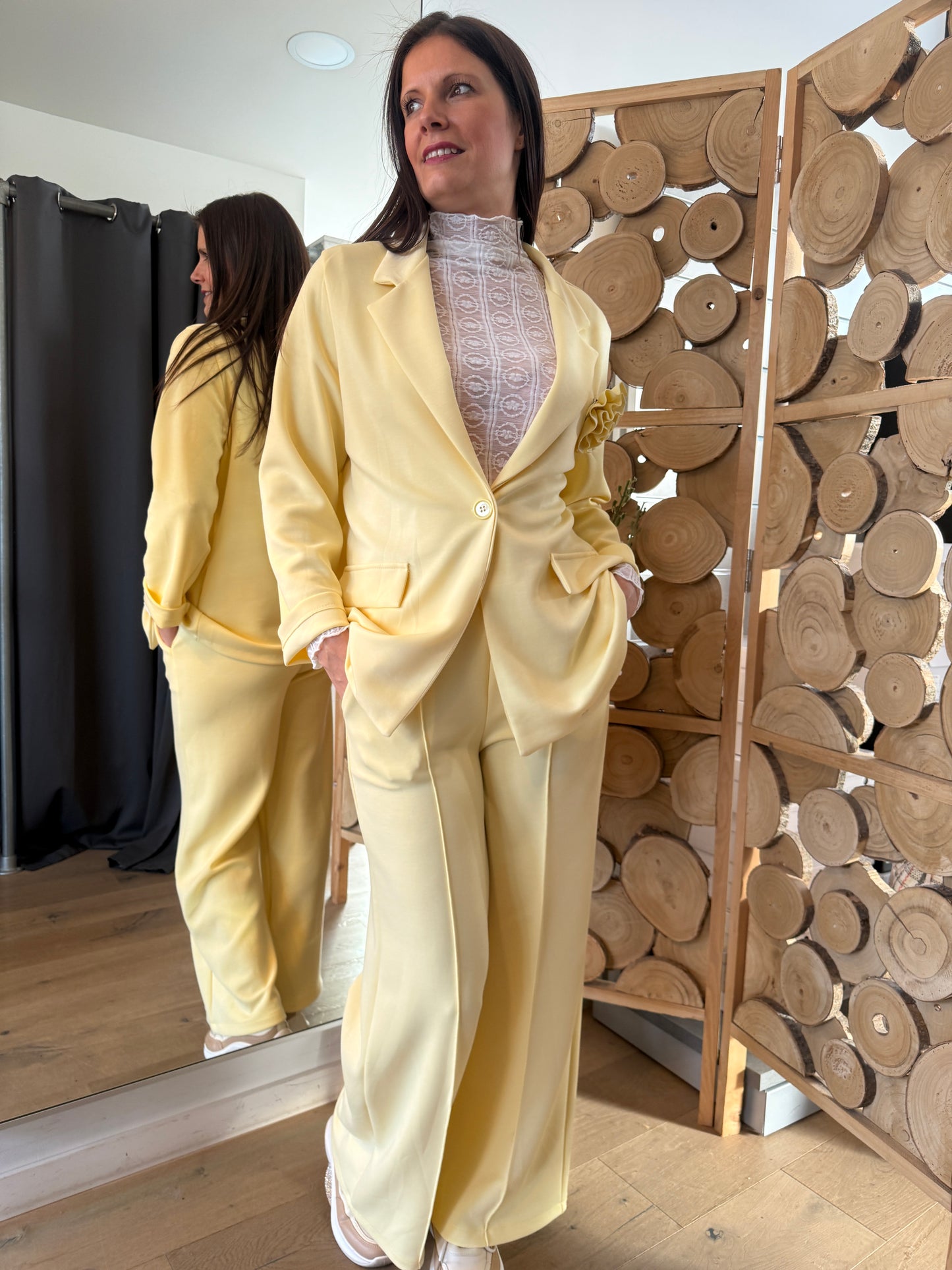 Pantalon Essentiel jaune