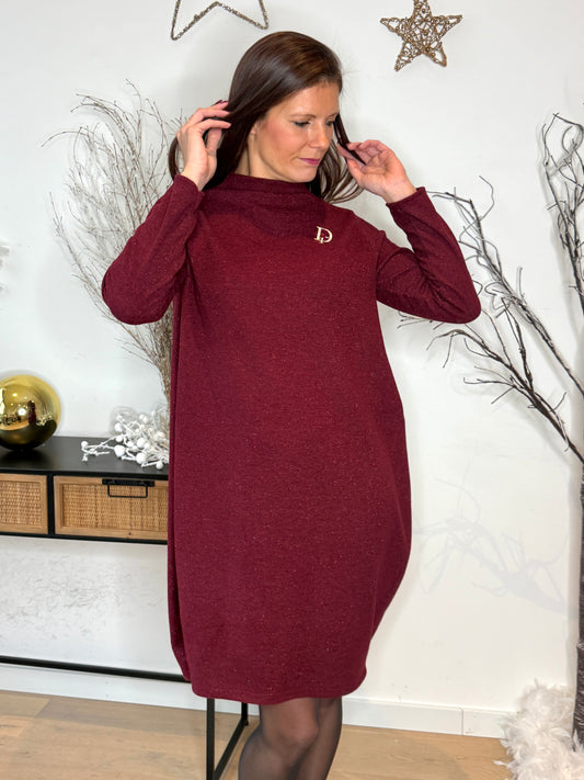 Robe Diva bordeaux