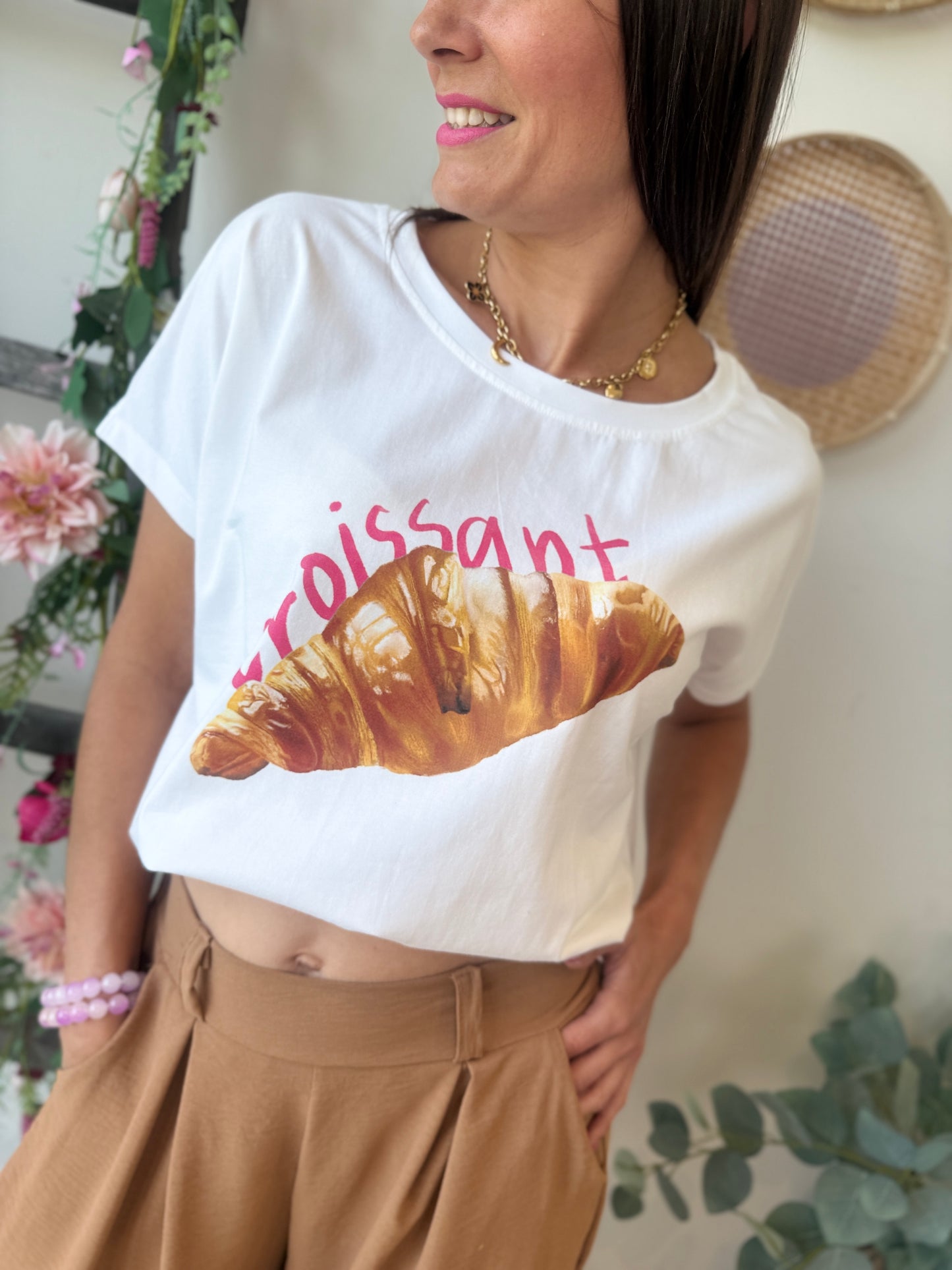 T-shirt croissant