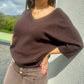 Pull Alba chocolat