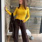 Sous pull Melodie moutarde
